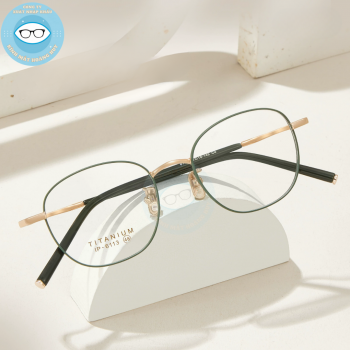 Gọng kính kim loại mã 6113